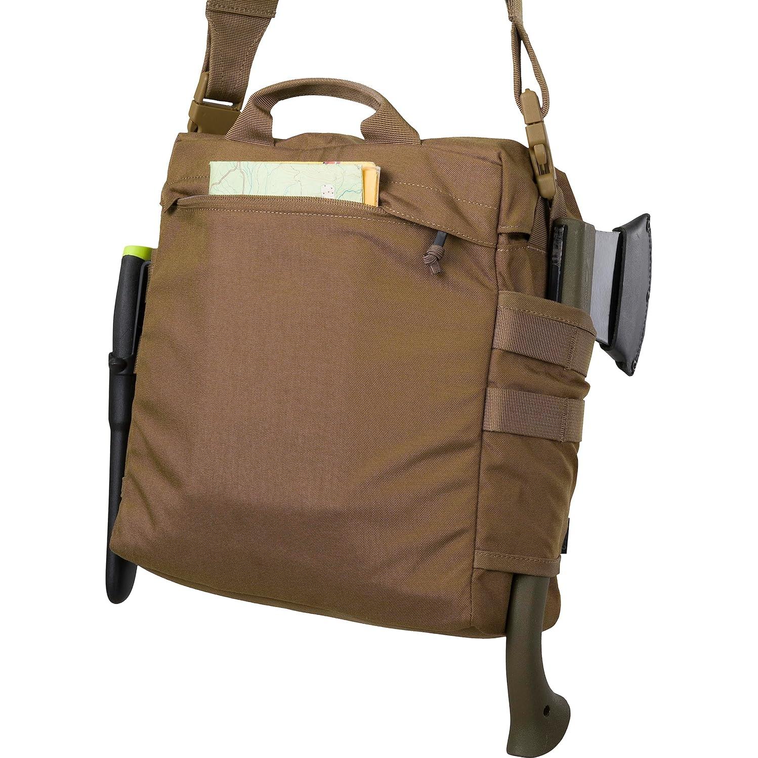 Bolsa Haversack Helikon-Tex Gris Sombra 8L con MOLLE