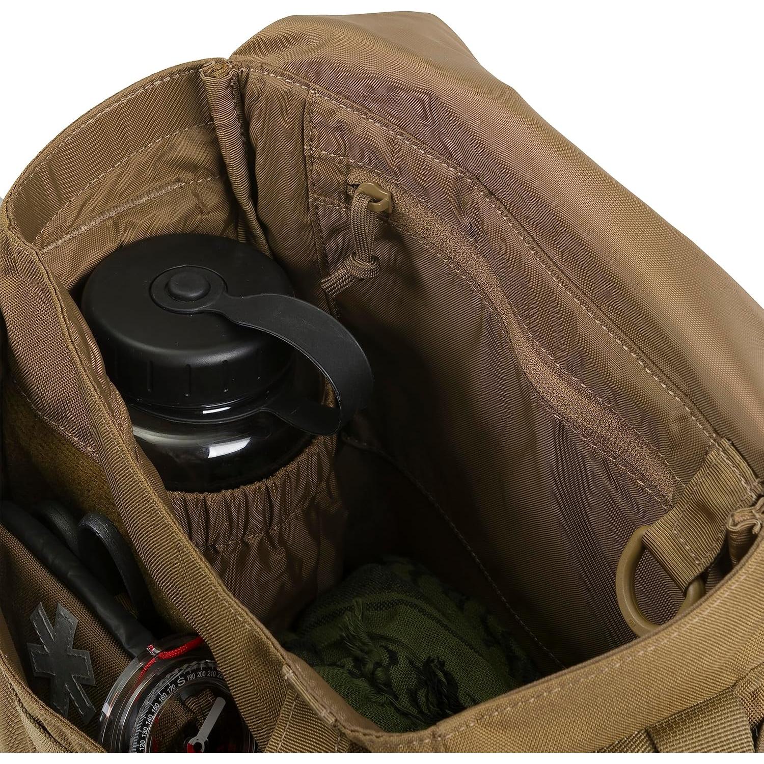 Bolsa Haversack Helikon-Tex Gris Sombra 8L con MOLLE