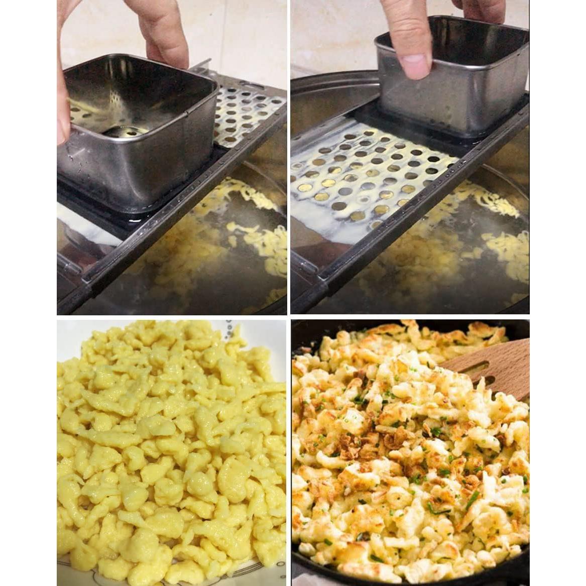 Fabricante Manual de Spaetzle JASEASYZ de Acero Inoxidable