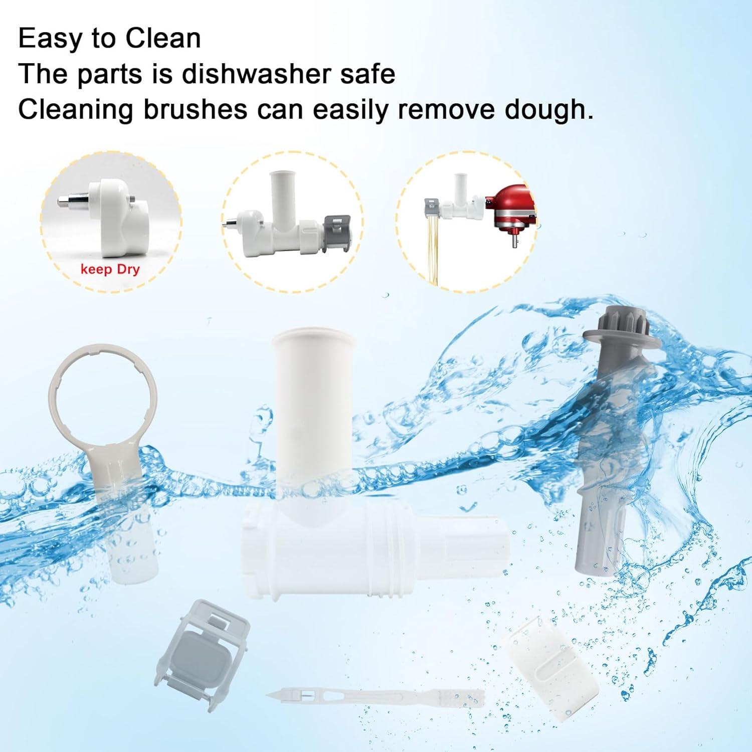 Accesorio para hacer pasta KitchenAid 6 en 1 con cepillo