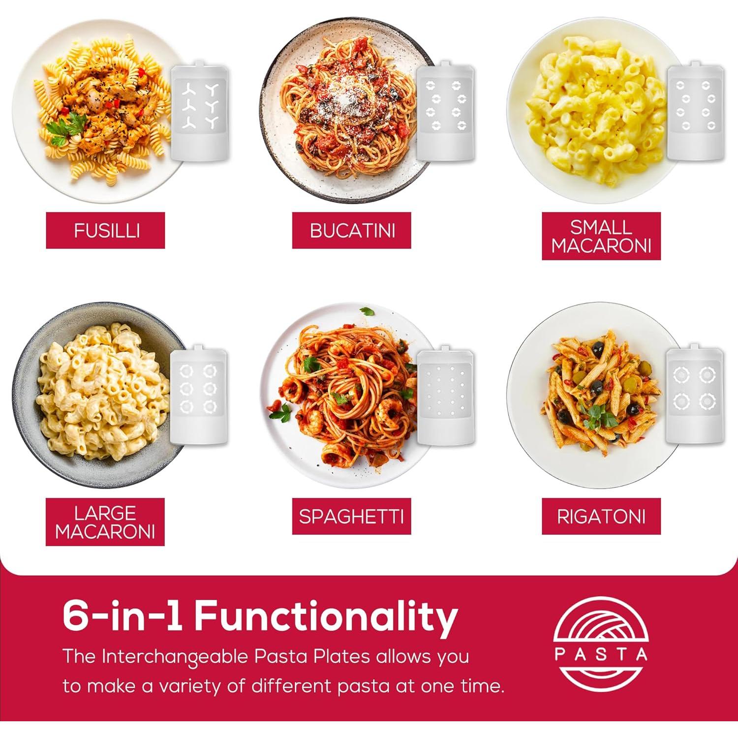 Accesorio para Hacer Pasta 6 en 1 RYANER para KitchenAid