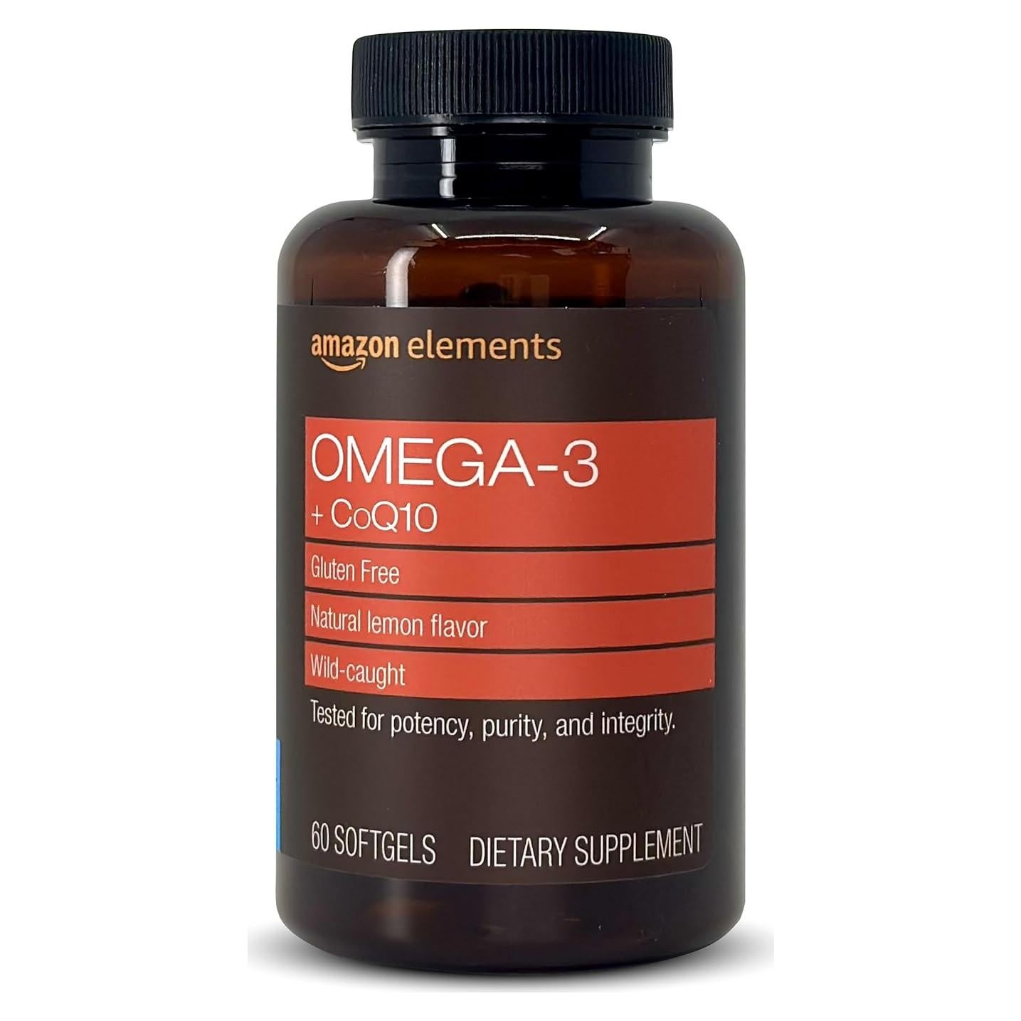 Suplemento Omega 3 Revly de Amazon - 60 Cápsulas Blandas con CoQ10