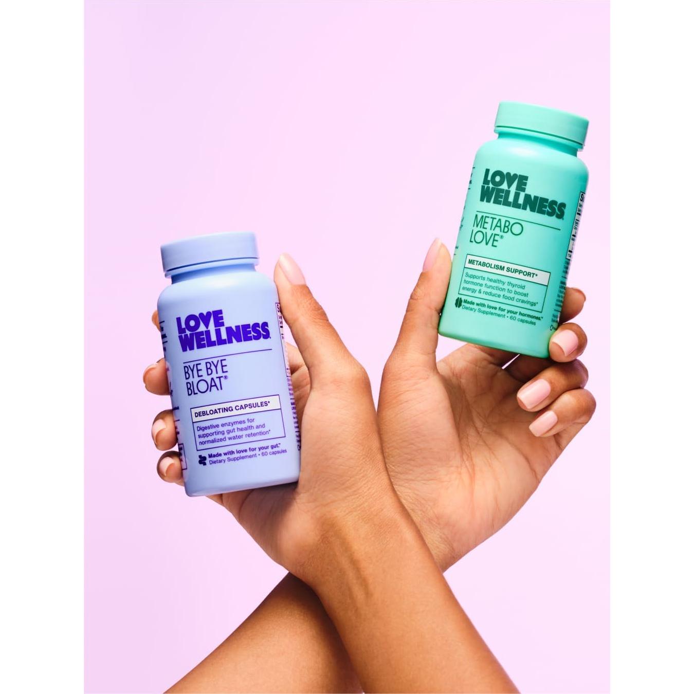 Suplemento Love Wellness Dúo Aumento y Reducción 30 Días