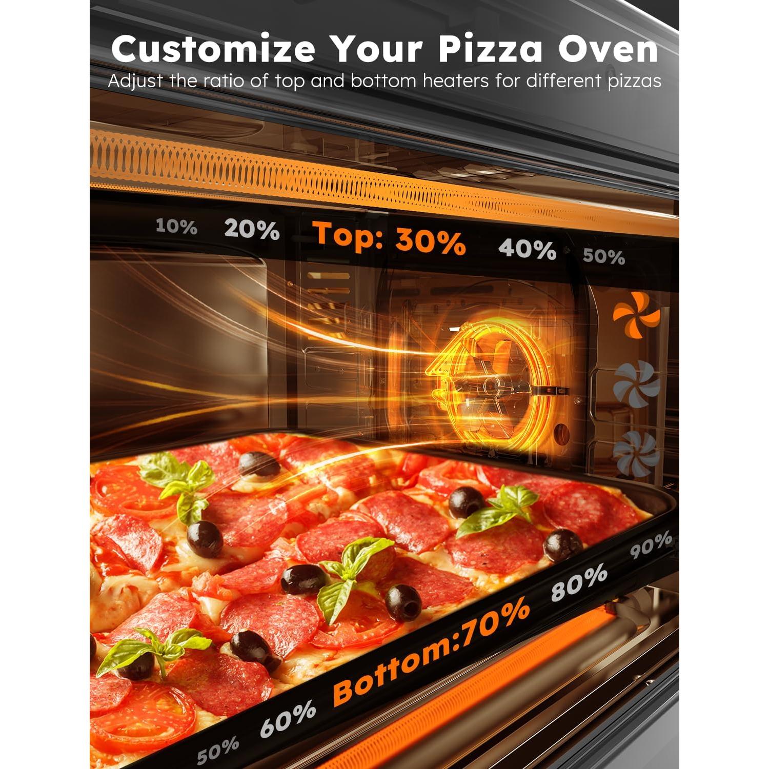 Horno Tostador de Aire Nuwave Bravo XL Pro 30QT Acero Inoxidable