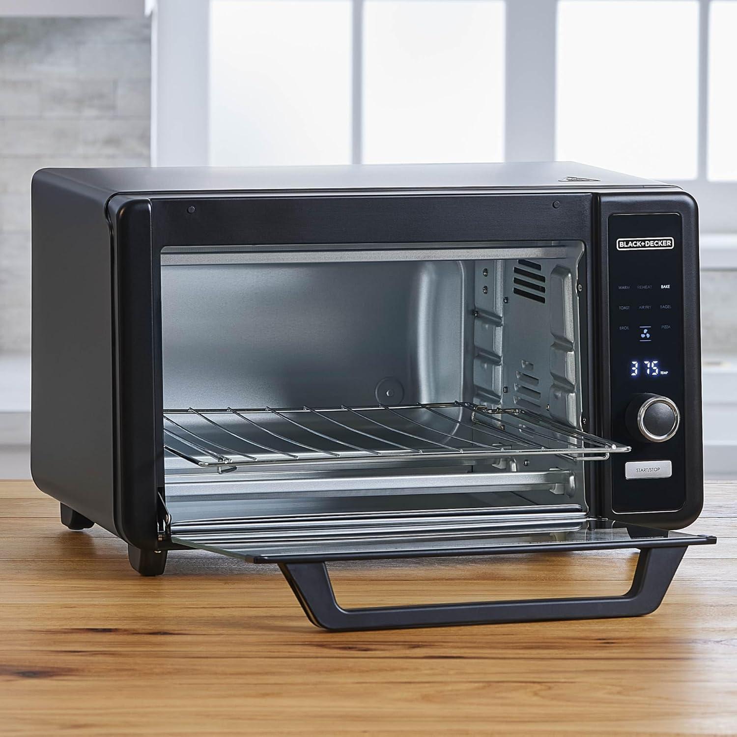 Horno Tostador Digital BLACK+DECKER Crisp 'N Bake 6 Rebanadas