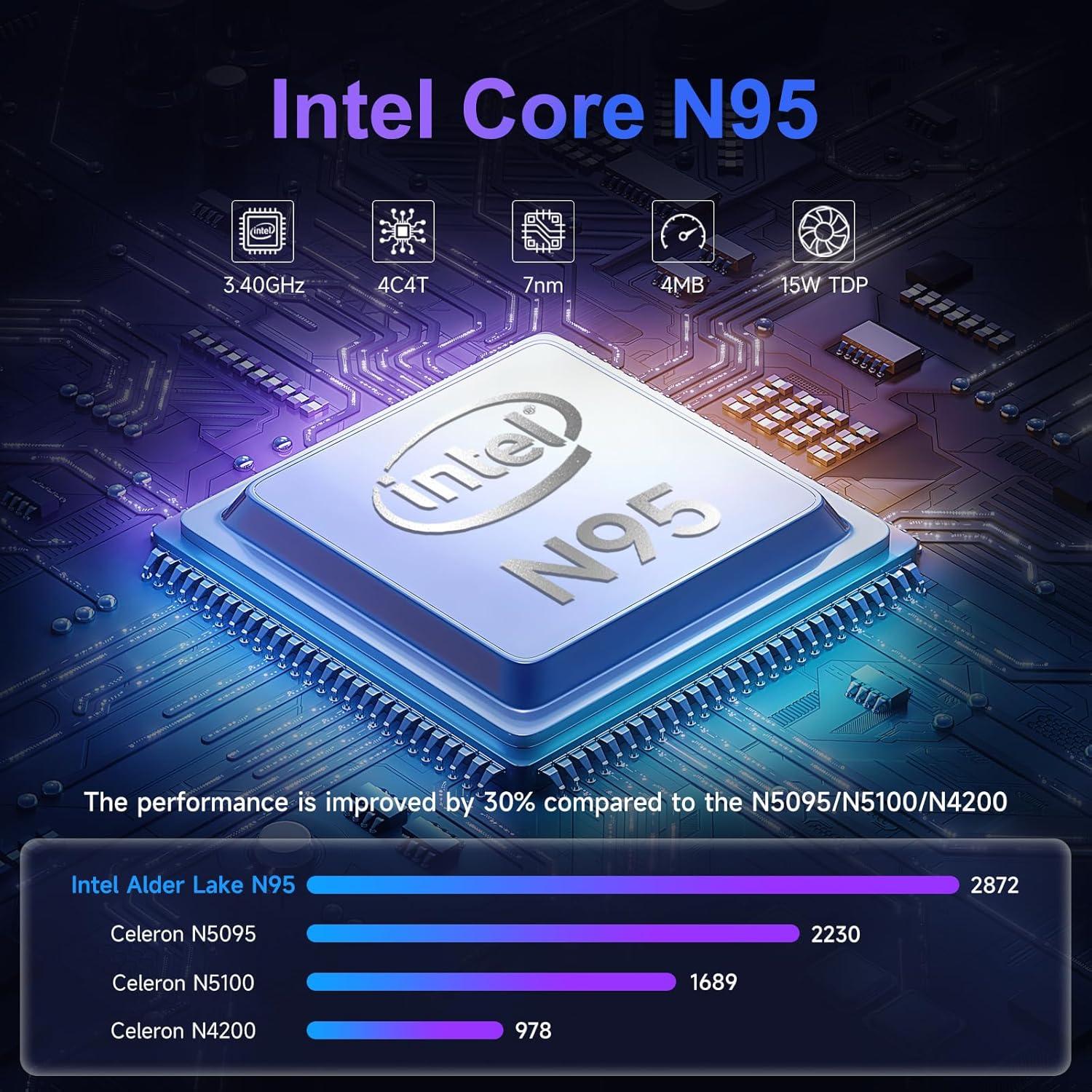 Portátil Akocrsiy 15.6" FHD, 12GB RAM, 512GB SSD, Windows 11