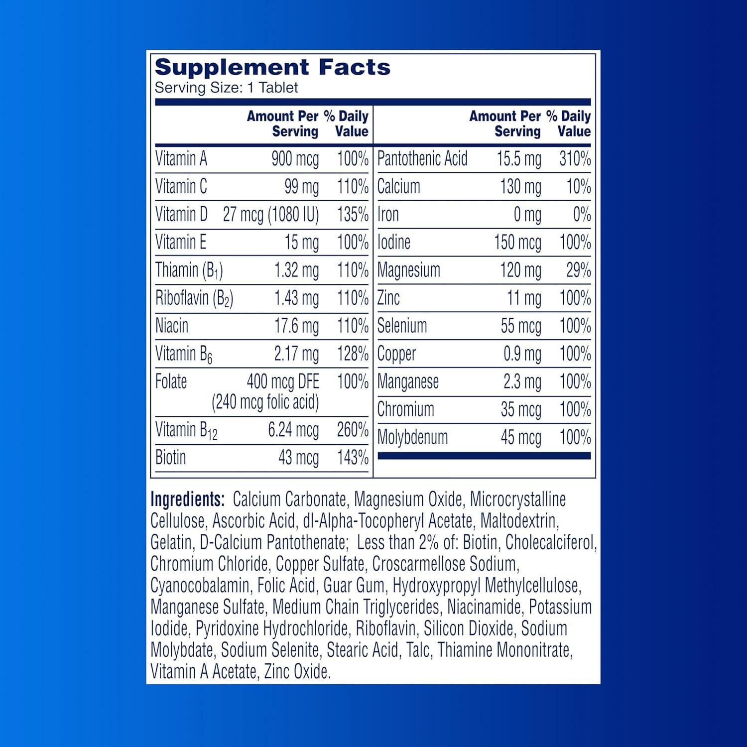 Multivitamina One A Day para Hombres 200 Tabletas 284g