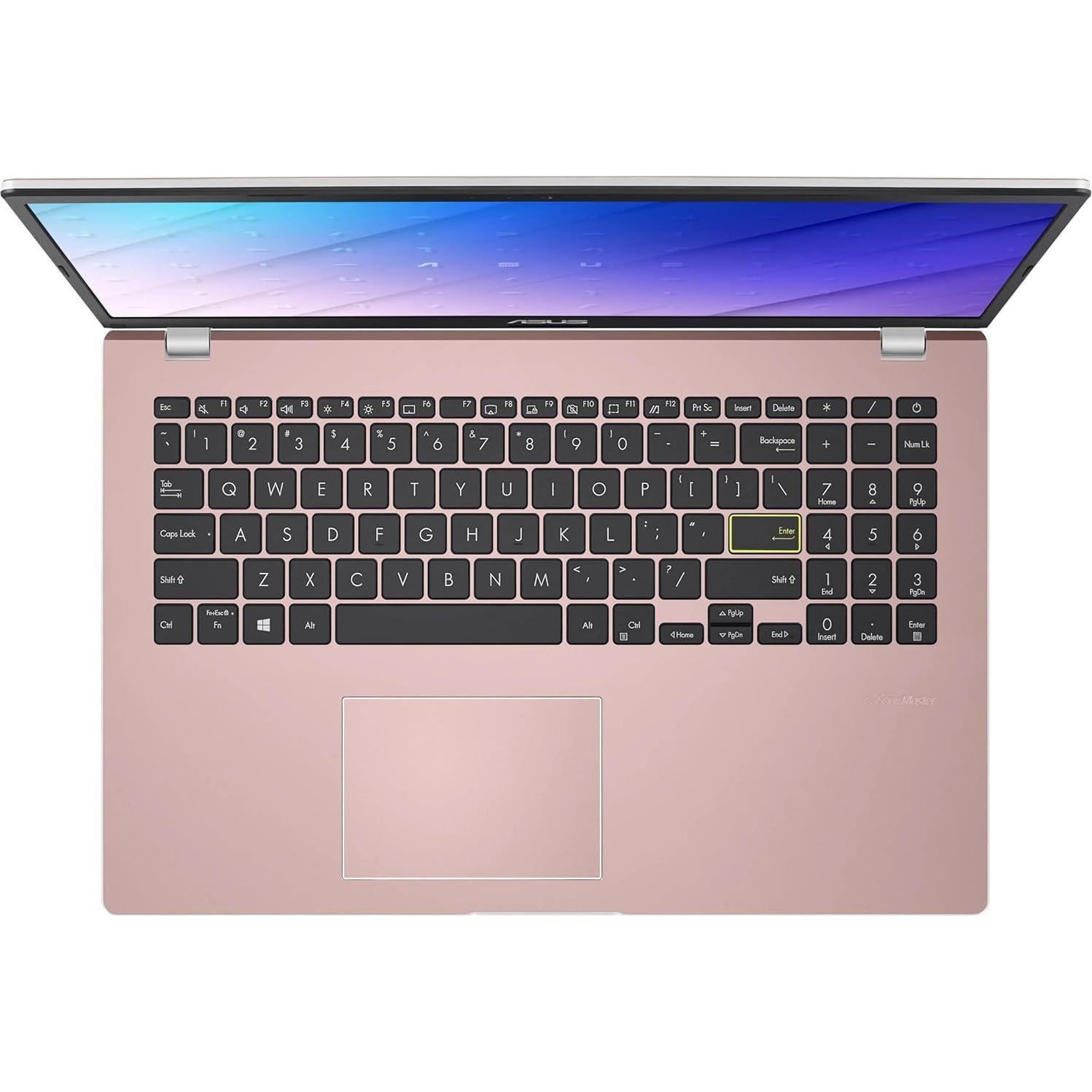 Laptop ASUS L510 15.6" FHD Rosa - Intel Celeron N4020, 4GB RAM, 128GB