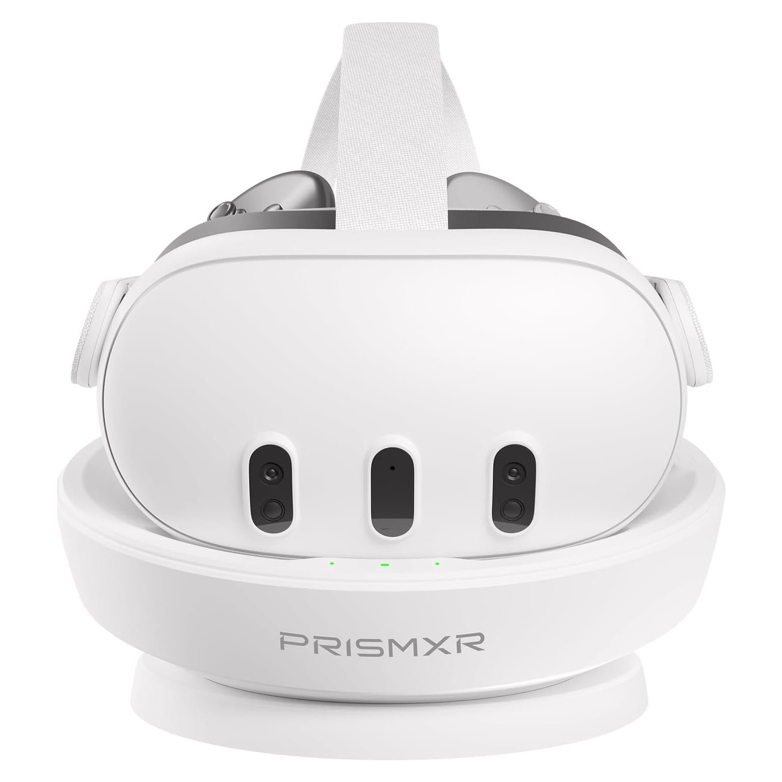 Estación de Carga PRISMXR Carina D1 para Quest 3 con 2 Baterías