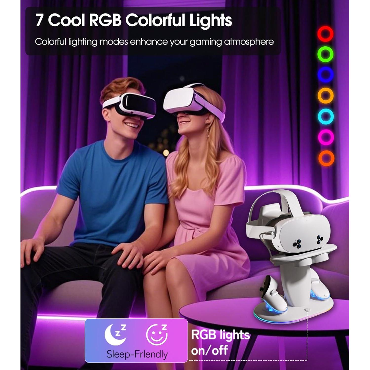 Base de Carga Rápida para Meta Quest 2/3/3S - Shenzhen