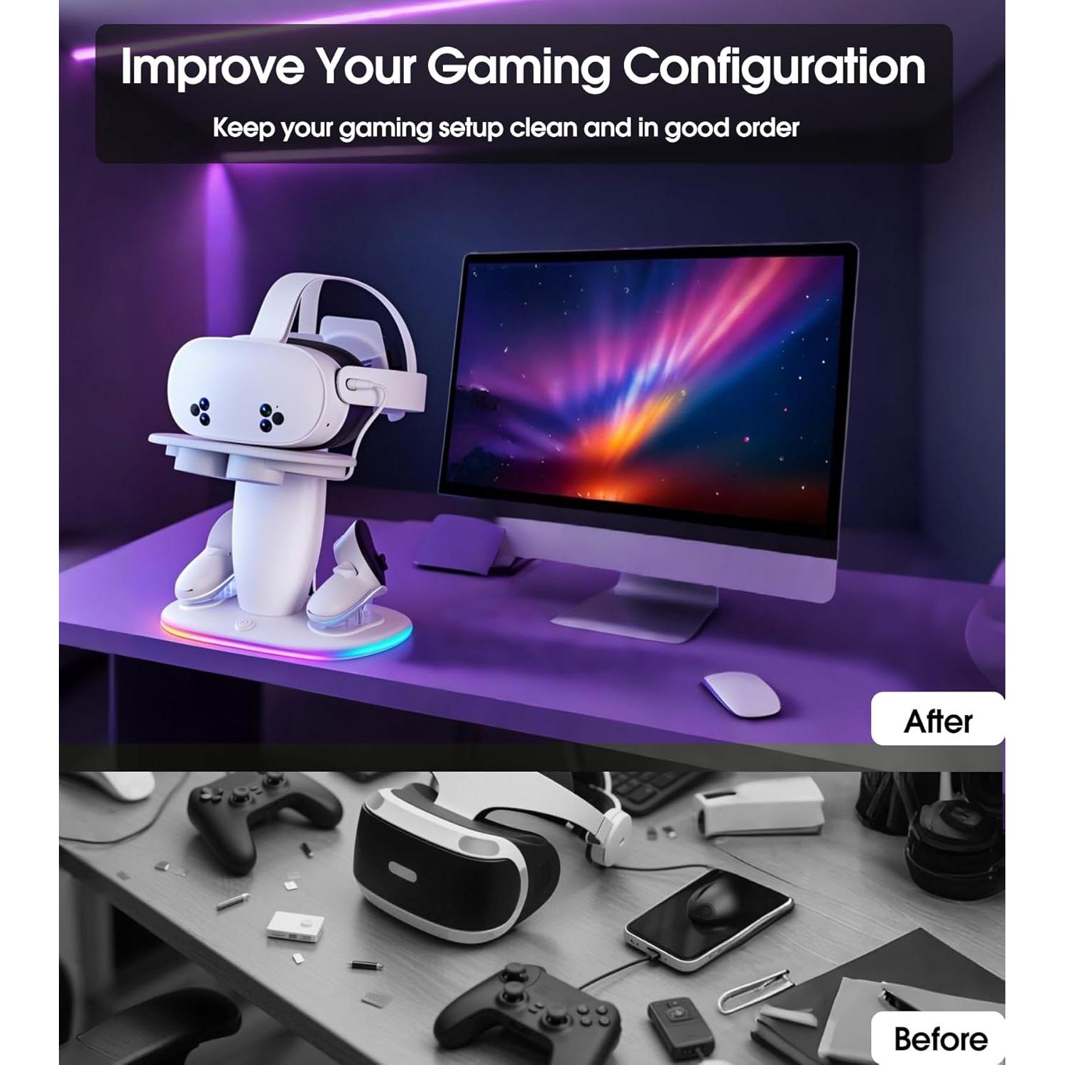 Base de Carga Rápida para Meta Quest 2/3/3S - Shenzhen