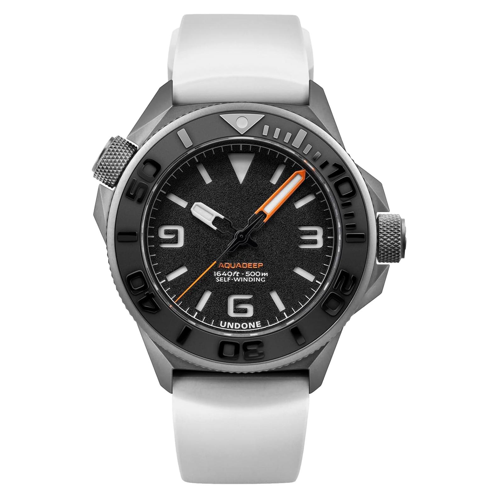 Reloj de buceo automático UNDONE Aquadeep 43mm 500m hombres