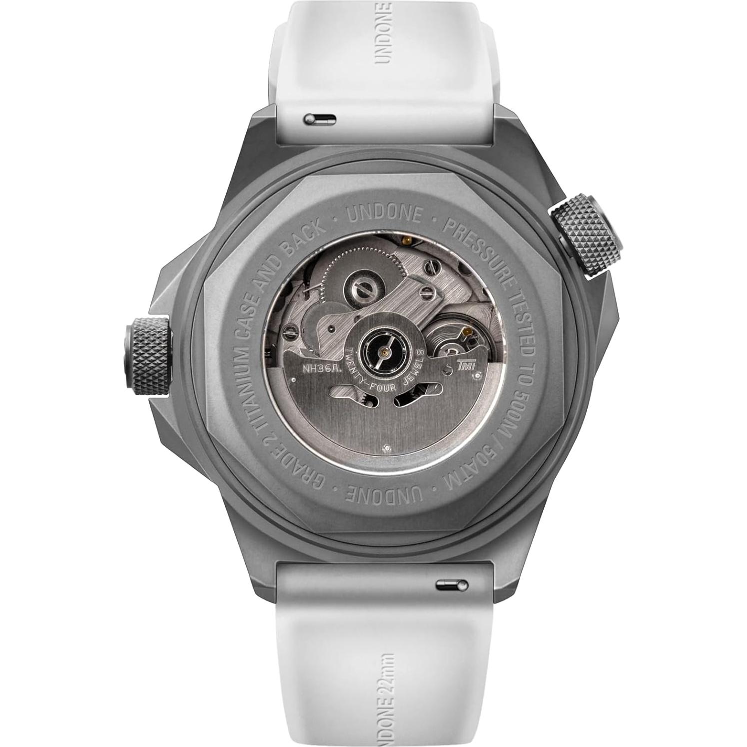 Reloj de buceo automático UNDONE Aquadeep 43mm 500m hombres