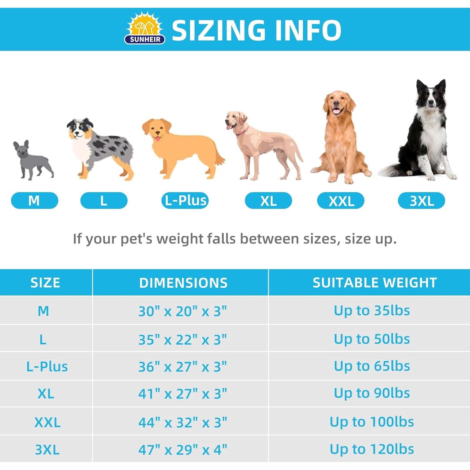 Cama ortopédica para perros grandes Sunheir 88.9x55.9cm Gris