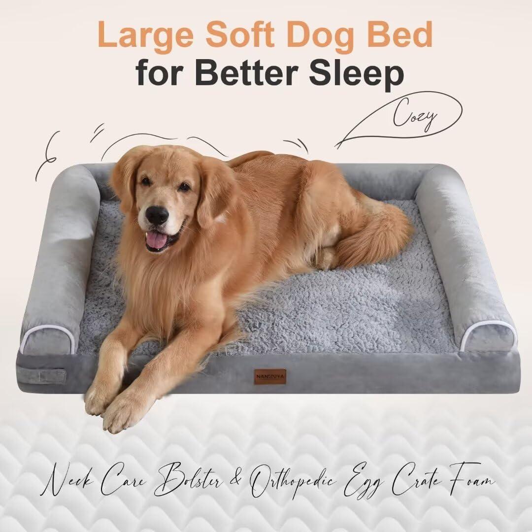 Cama Ortopédica para Perros Grandes Nanuya XL Impermeable