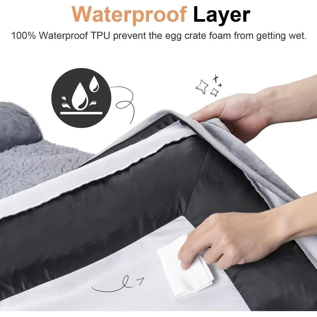 Cama Ortopédica para Perros Grandes Nanuya XL Impermeable