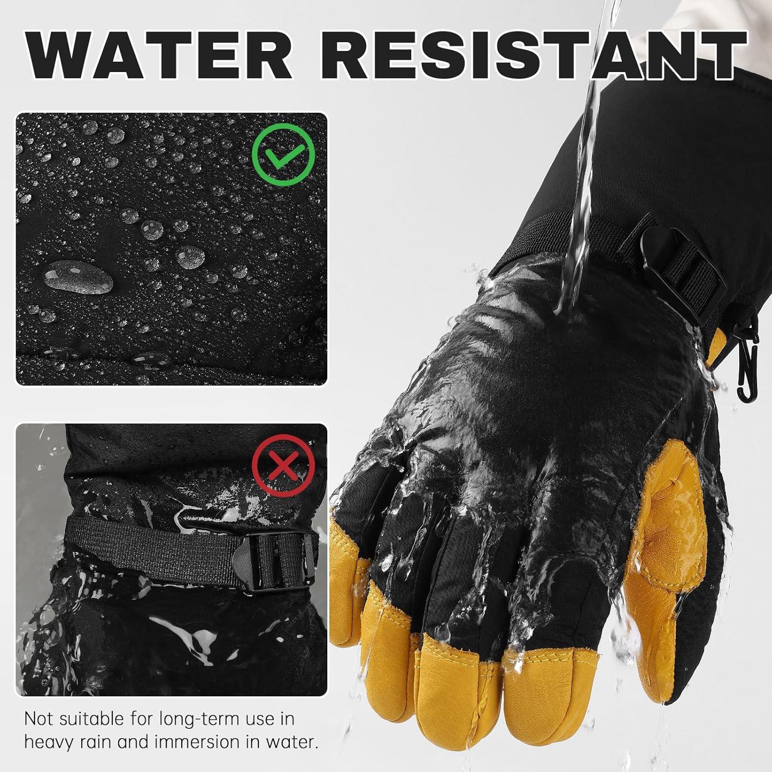 Guantes de Invierno OZERO Mitones Térmicos Impermeables