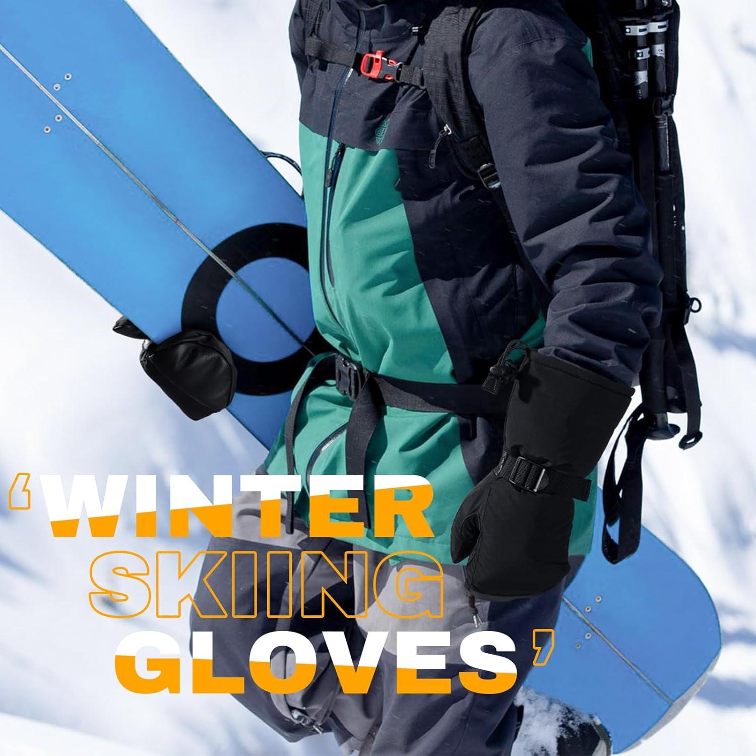 Guantes de Invierno OZERO Térmicos para Esquí y Snowboard