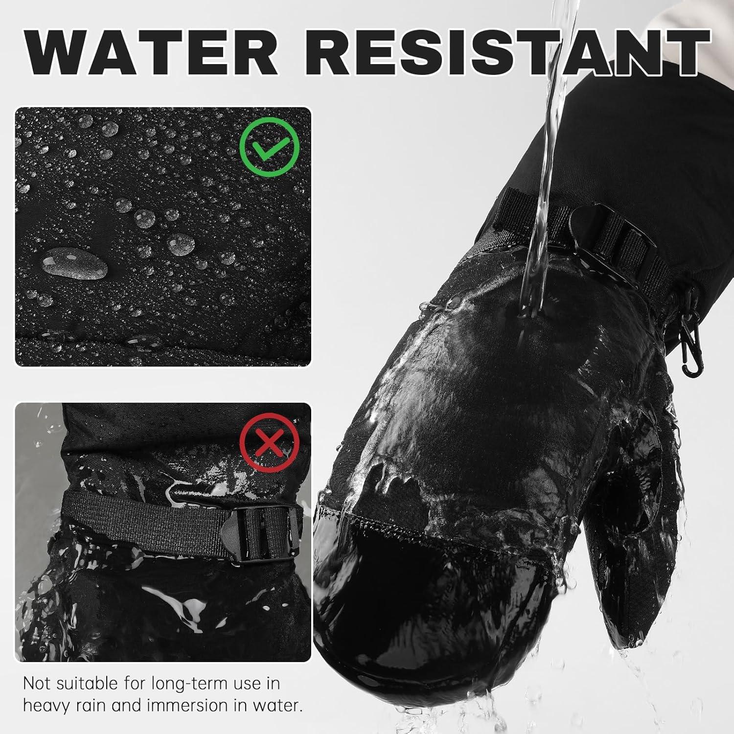 Guantes de Invierno OZERO Mitones Térmicos para Esquiar