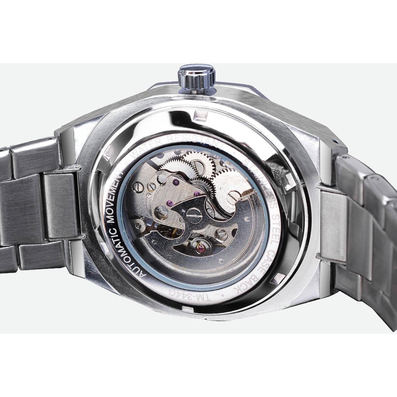 Reloj Mecánico Automático para Hombre FORSINING Dial Octagonal