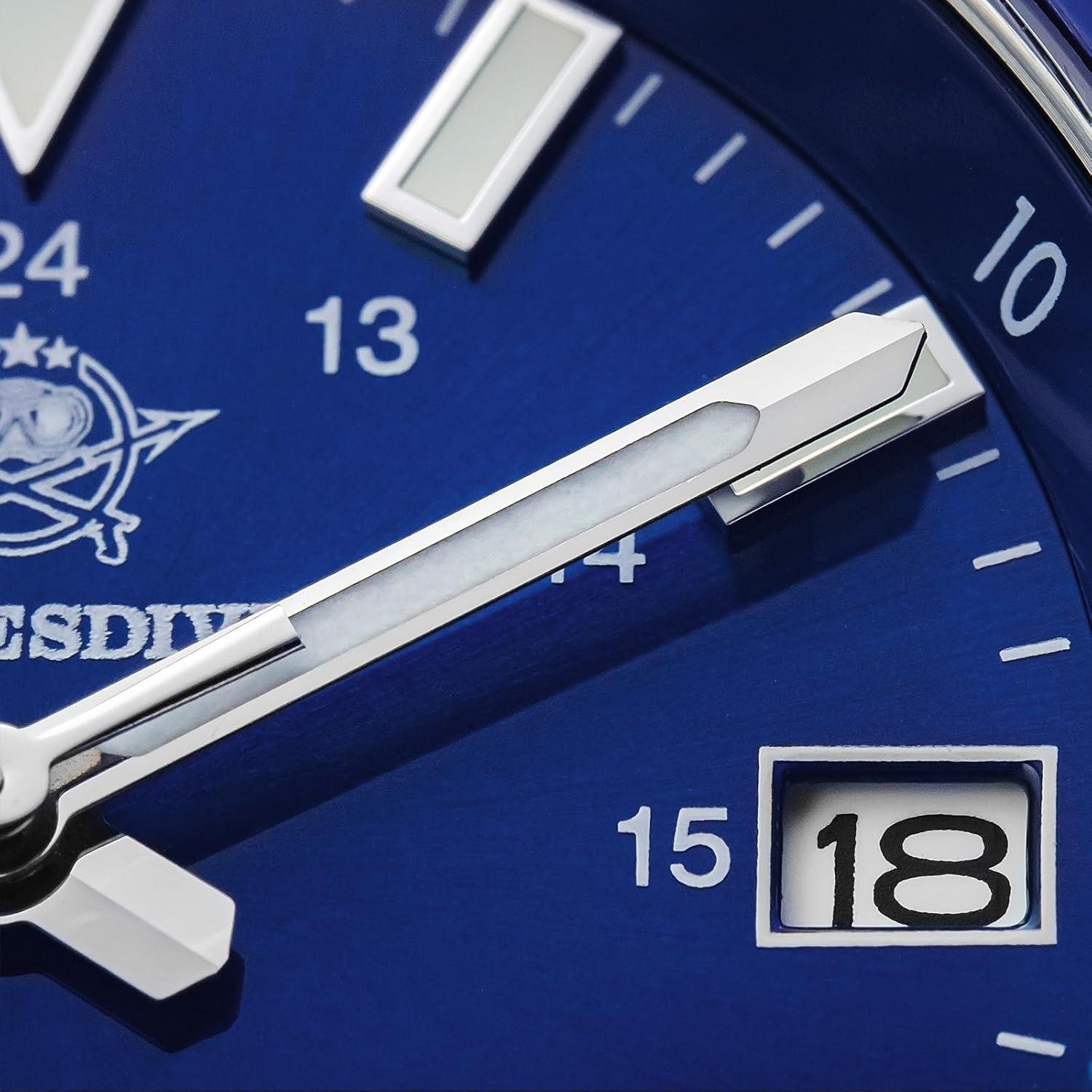 Reloj de buceo automático ADDIESDIVE AD2504 200M acero inoxidable