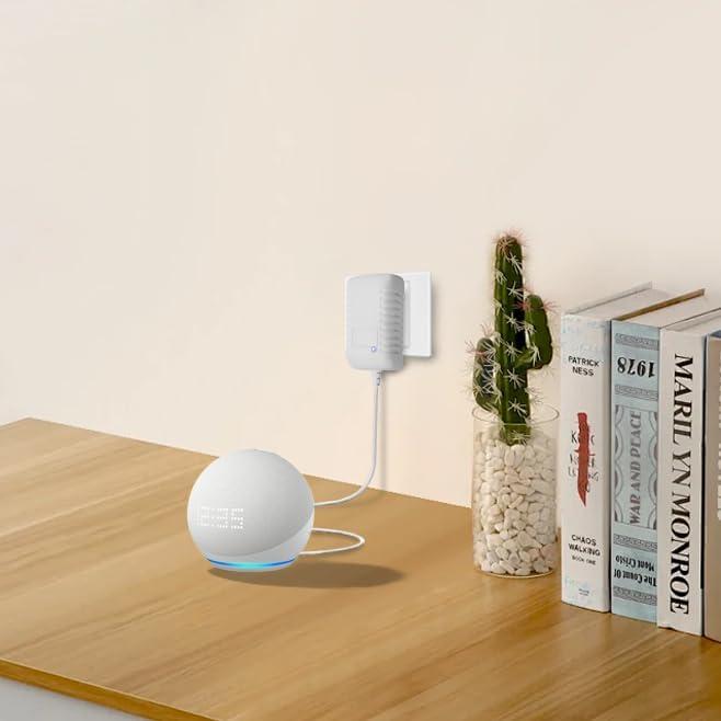 Adaptador de Corriente 15W Pinkind para Echo Dot 1.98m