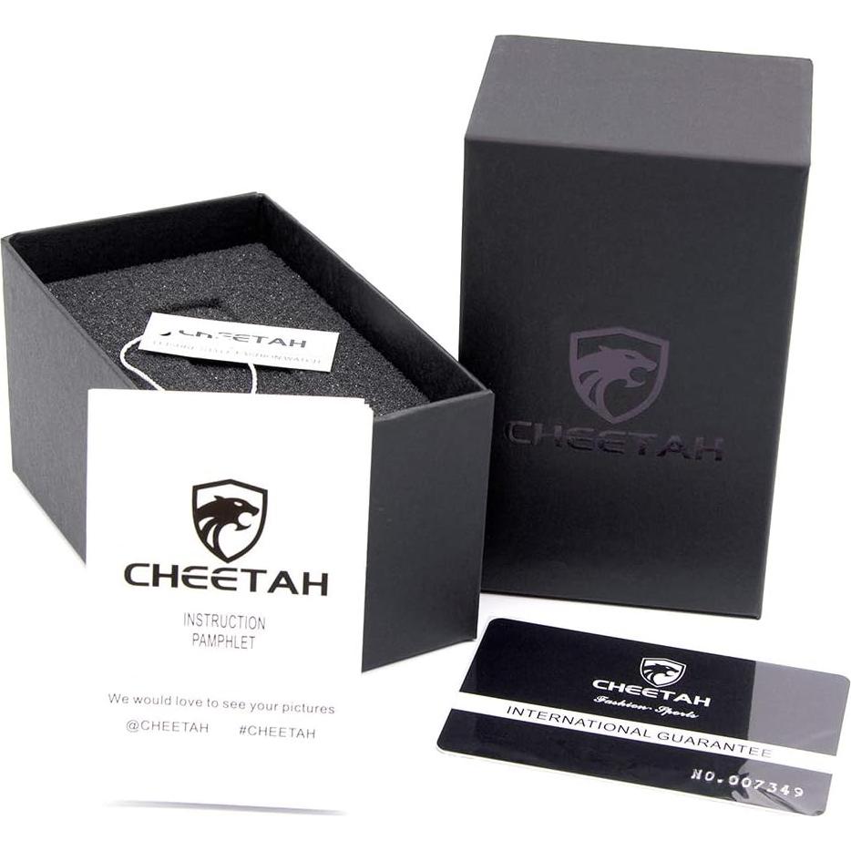 Reloj Cronógrafo Cheetah CH-1606 Militar Hombre Resistente