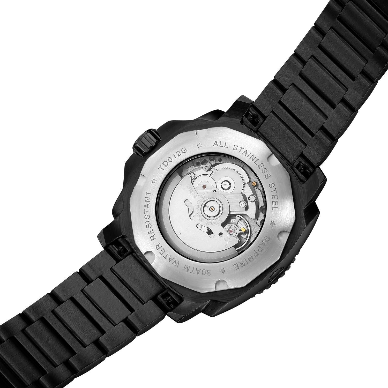 Reloj Automático GMT TOPHILL TL027G Buceo 300M Acero Inoxidable