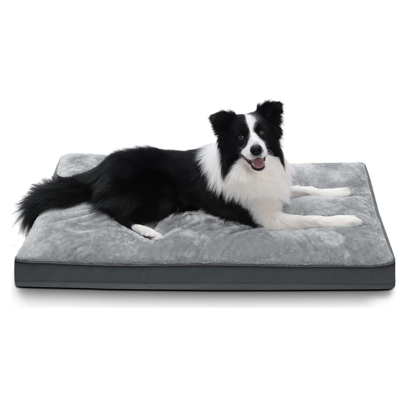 Cama para Perro NUPIDA Impermeable Deluxe 89x56cm Gris