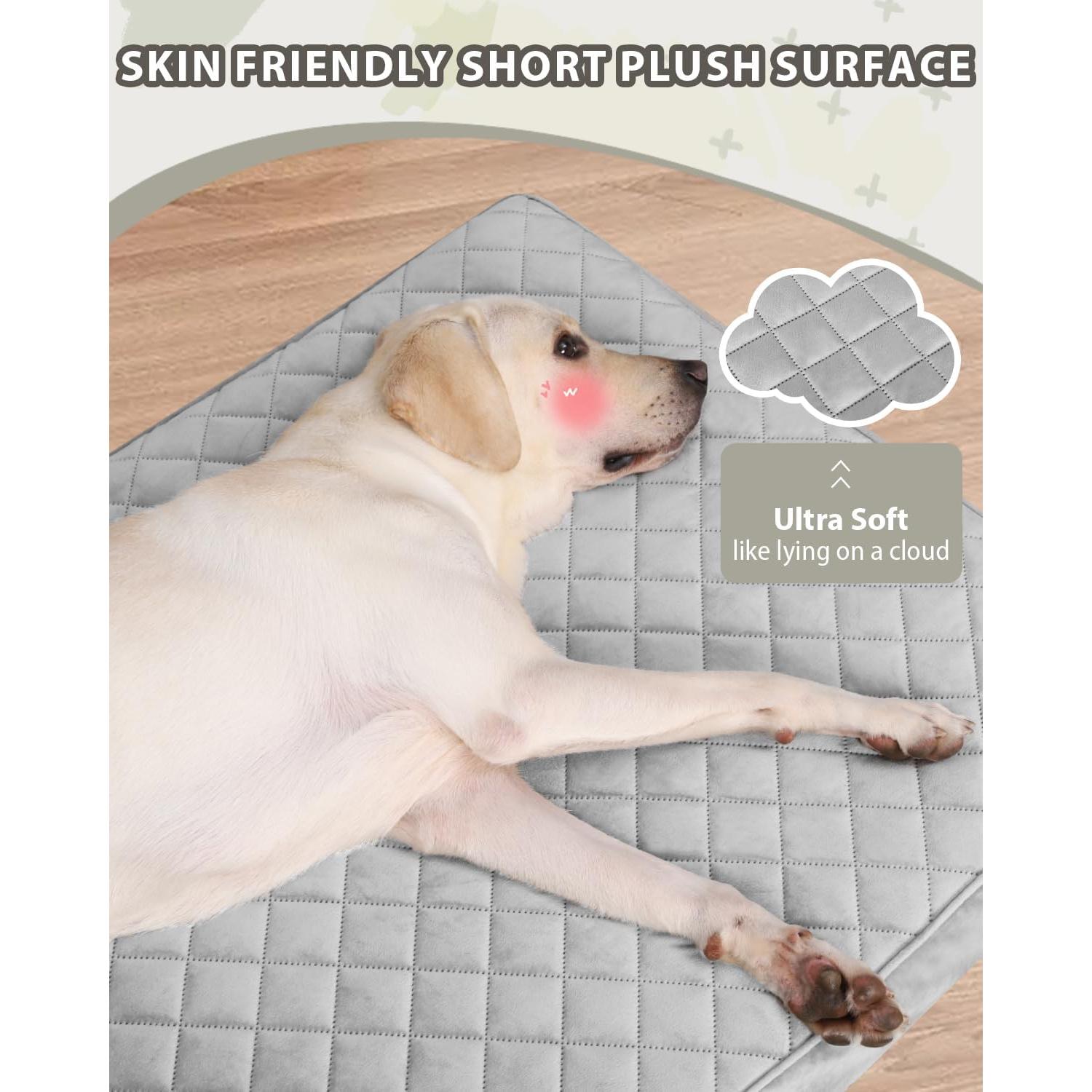 Cama Ortopédica para Perros NUPIDA XL Impermeable 104x69 cm