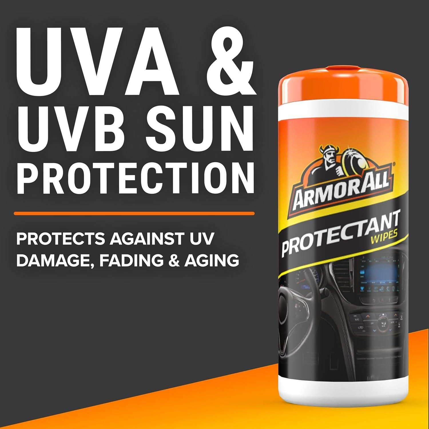 Toallitas Limpiadoras Armor All 30 Unidades Protección UV