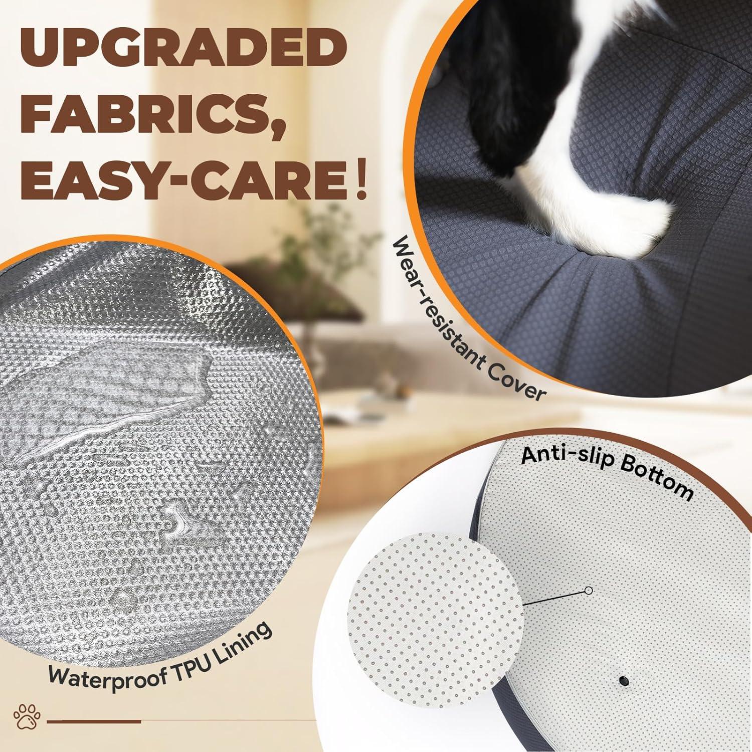 Cama ortopédica para perros grandes ESCRODOI 92.9x69.85cm