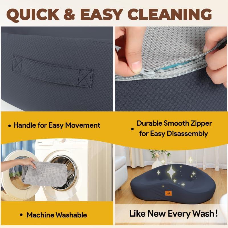 Cama ortopédica para perros grandes ESCRODOI 92.9x69.85cm