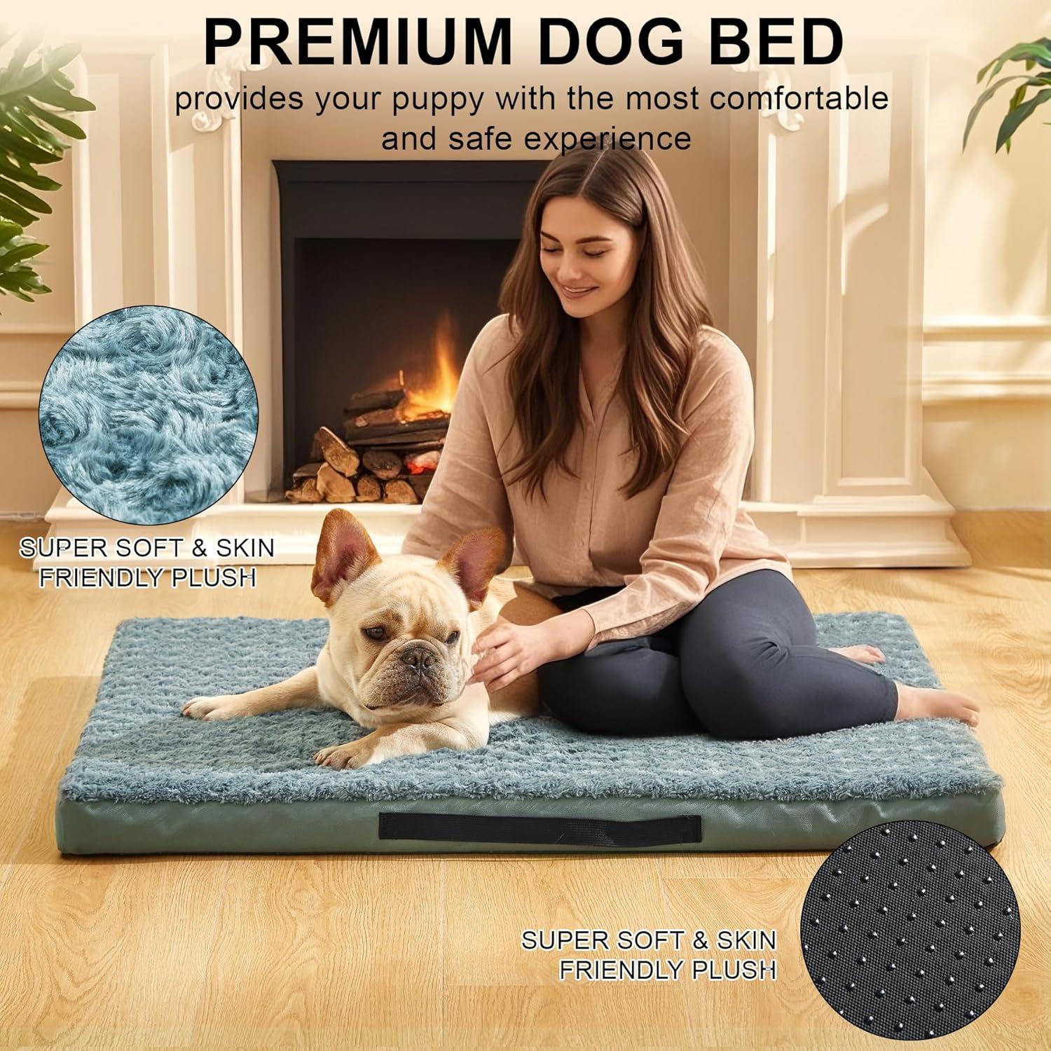 Cama ortopédica para perros Kimpets 50.8x40.6 cm con funda lavable