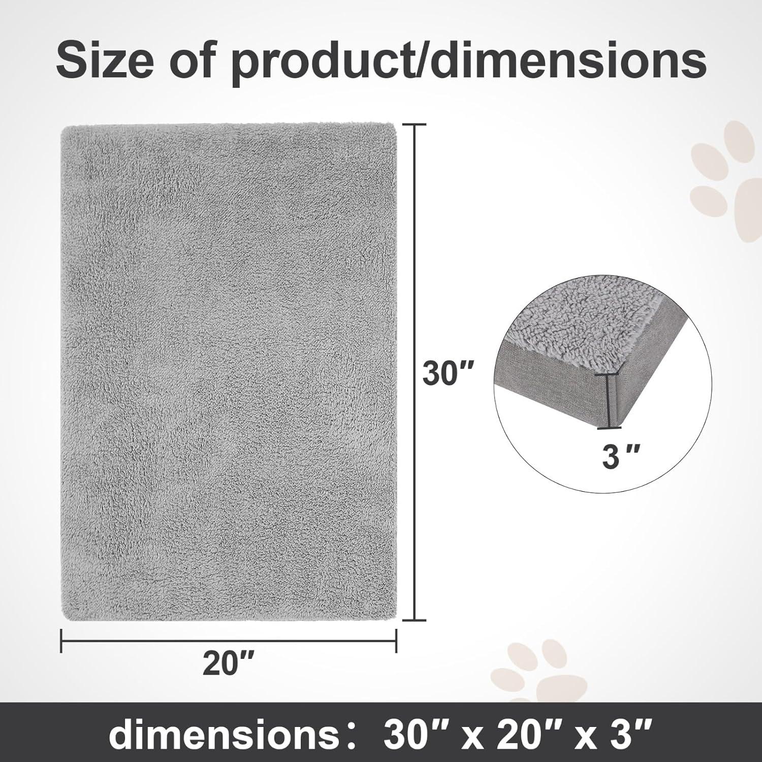 Cama ortopédica para perros NAMIBARK 76x50 cm viscoelástica