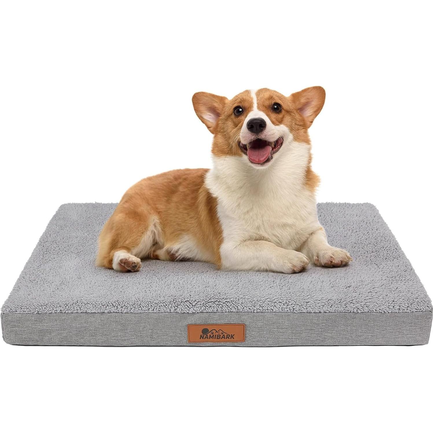 Cama ortopédica para perros NAMIBARK 76x50 cm viscoelástica