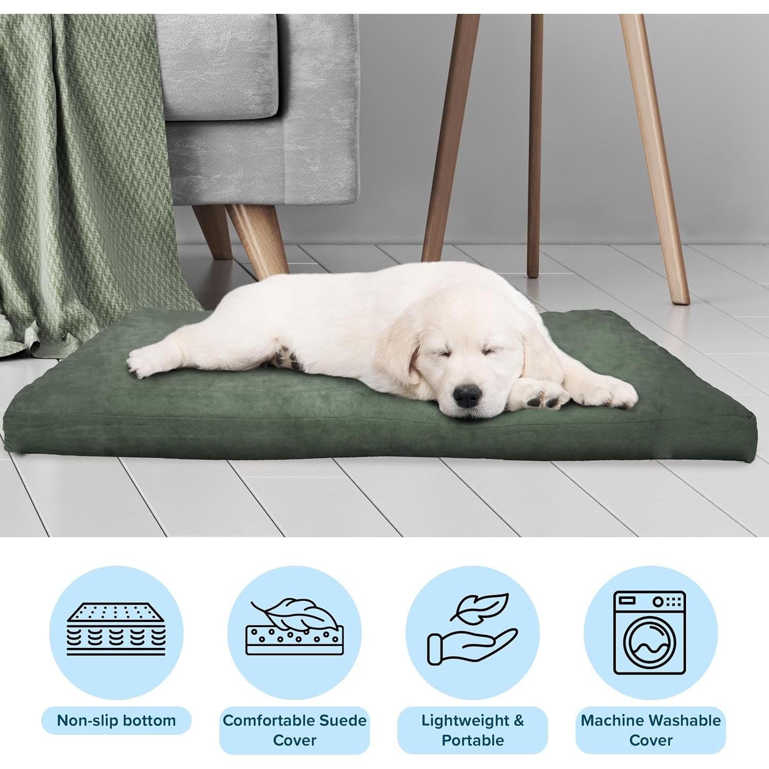 Cama Ortopédica para Perros PETMAKER 64.8x48.3cm Verde