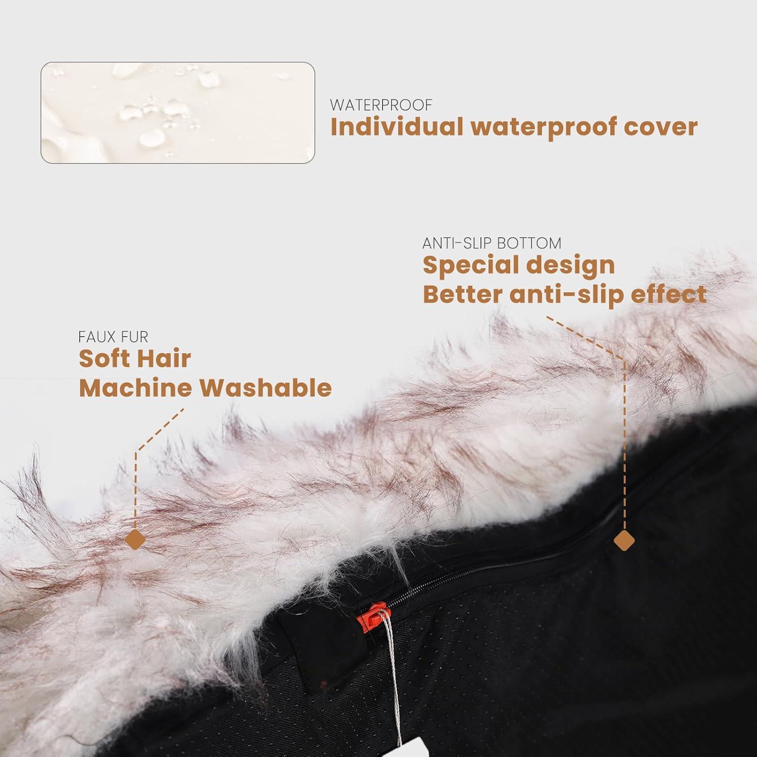 Cama Ortopédica para Perros Laifug de Espuma de Memoria 5"