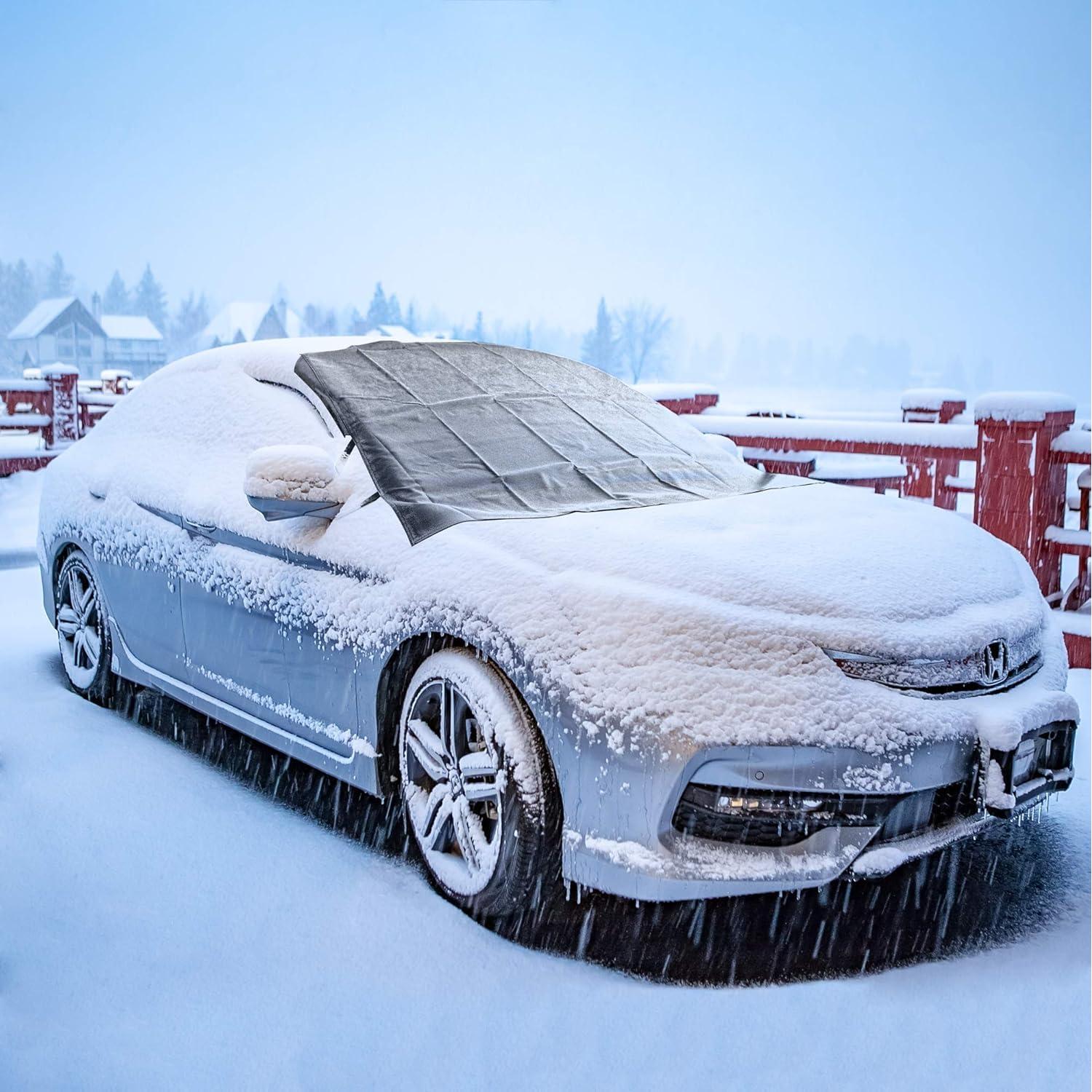 Cubierta de Parabrisas OxGord para Nieve y Hielo 190.5x107.3cm