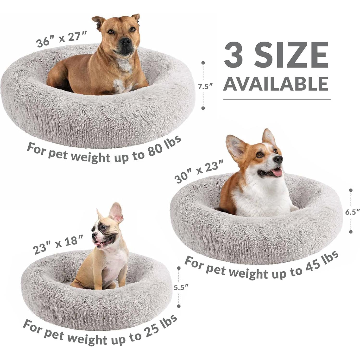 Cama ortopédica para perros Friends Forever Serena Donut 58x46cm