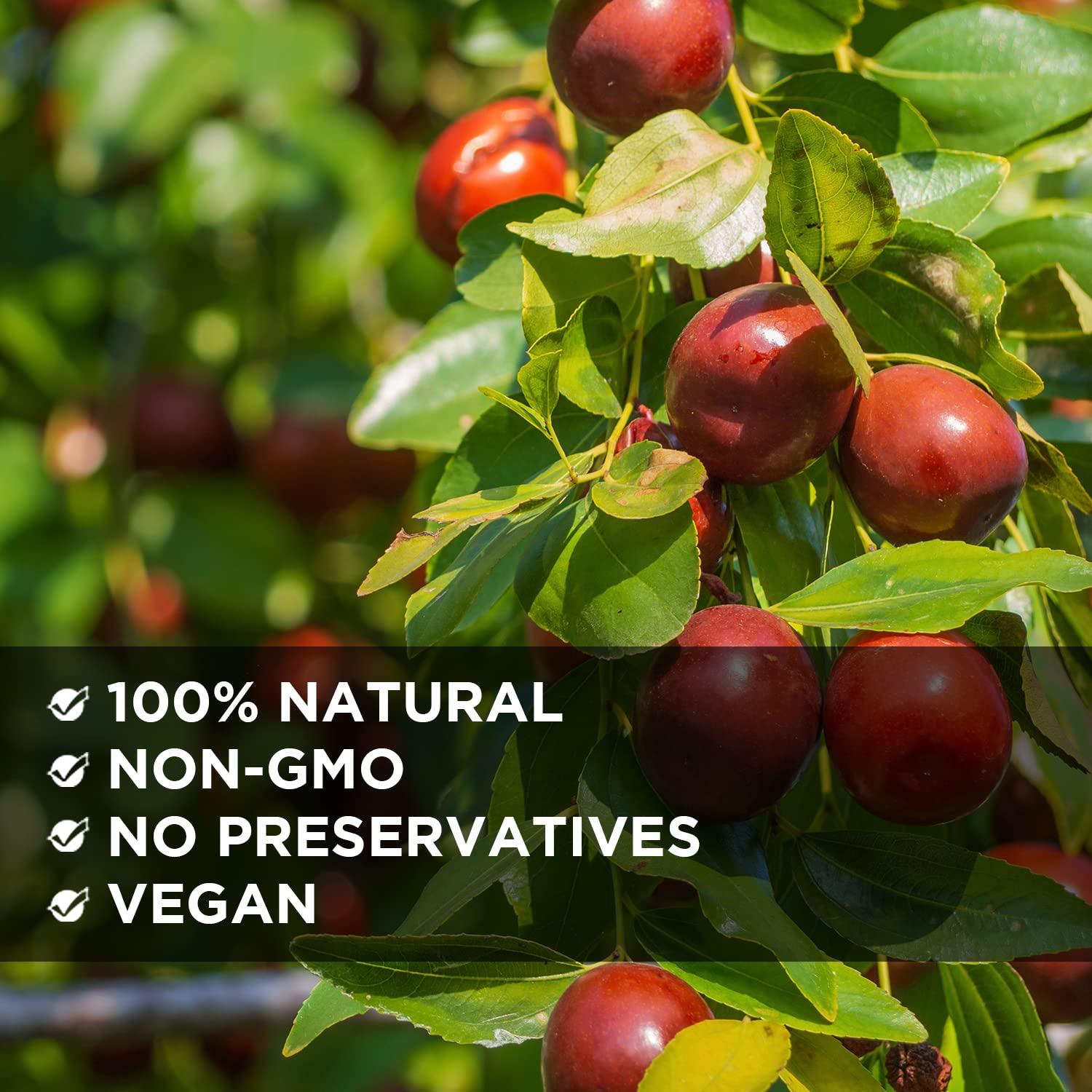 Dátil Rojo Jujube NESTLADY 454g - Snack Saludable 100% Natural