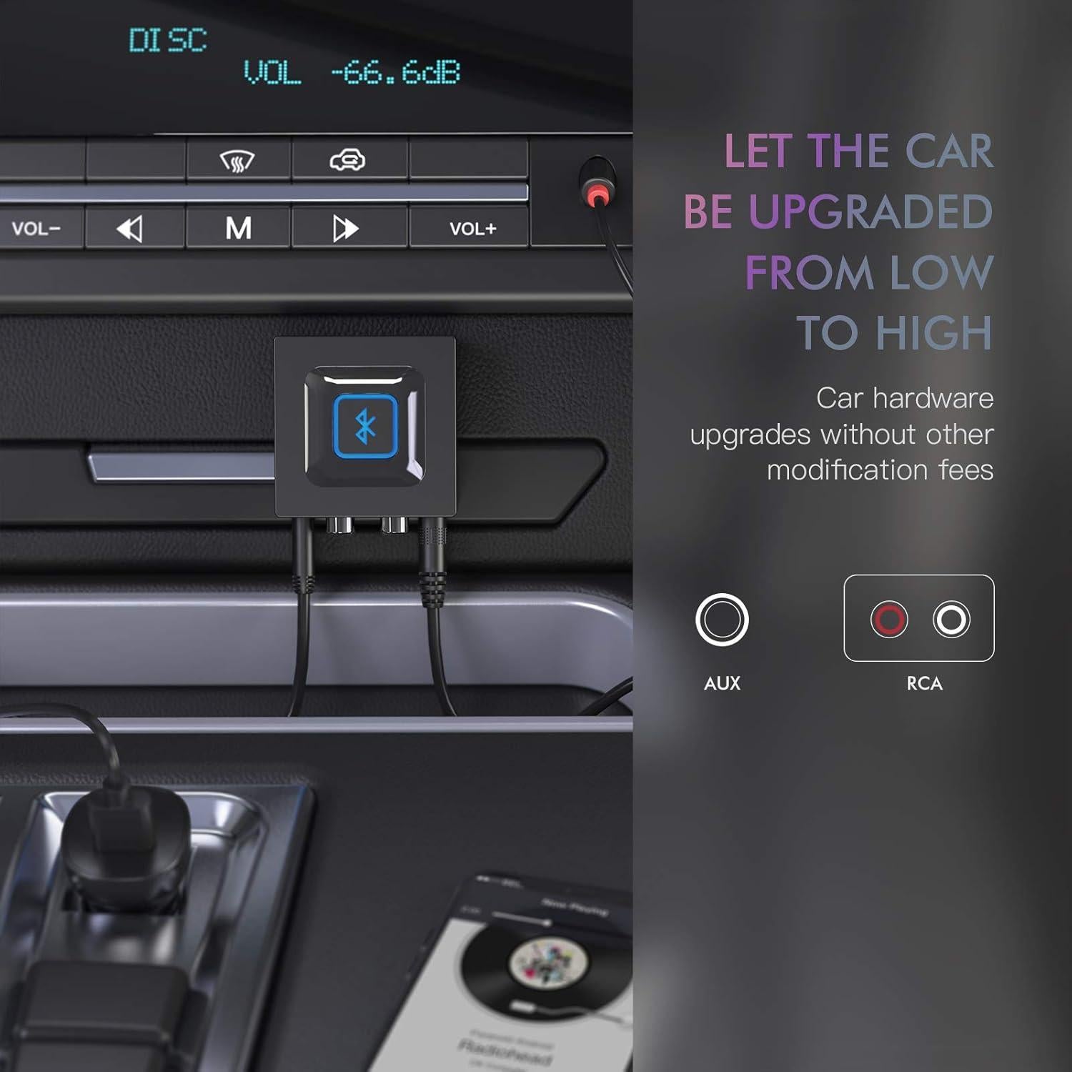 Receptor de Audio Inalámbrico Esinkin para Altavoces - 15m