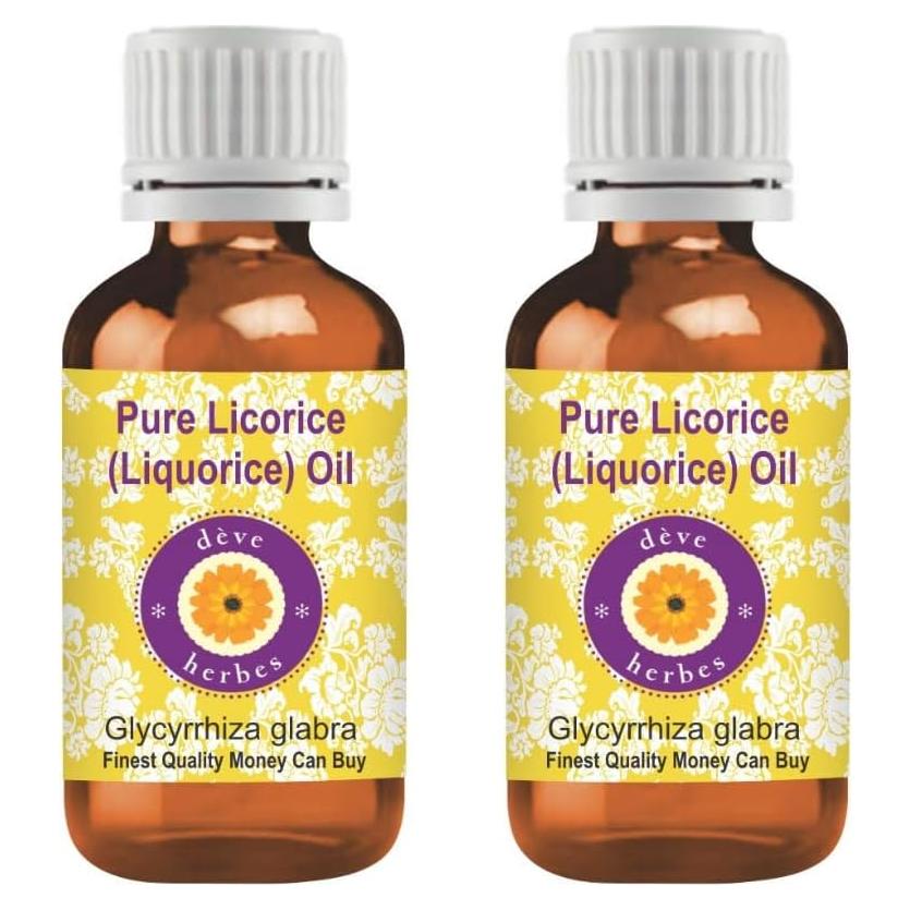 Aceite de Regaliz Deve Herbes 15ml X 2 Puro para Cuidado Facial