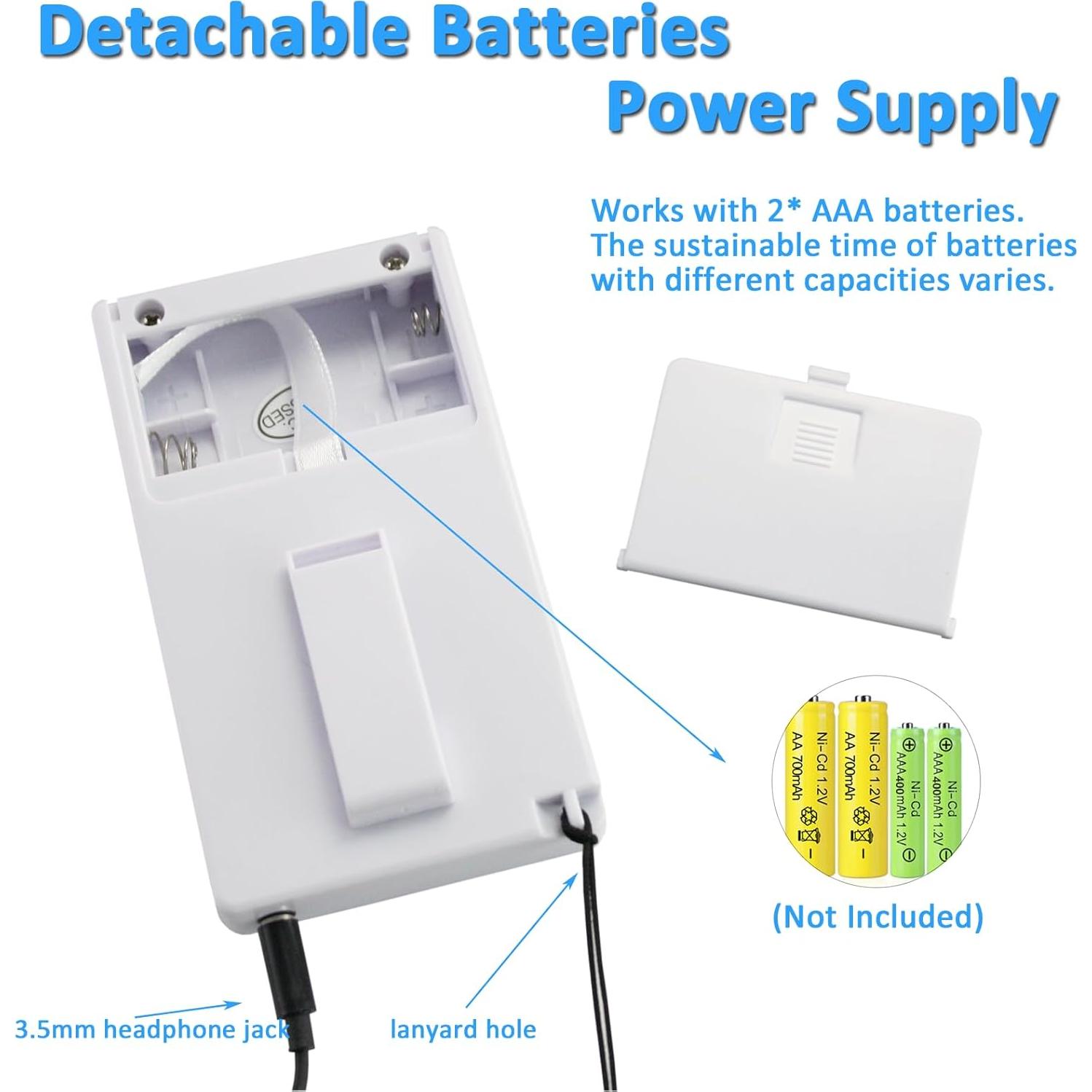 Receptor de Radio FM Inalámbrico EXMAX E108 Mini Portátil