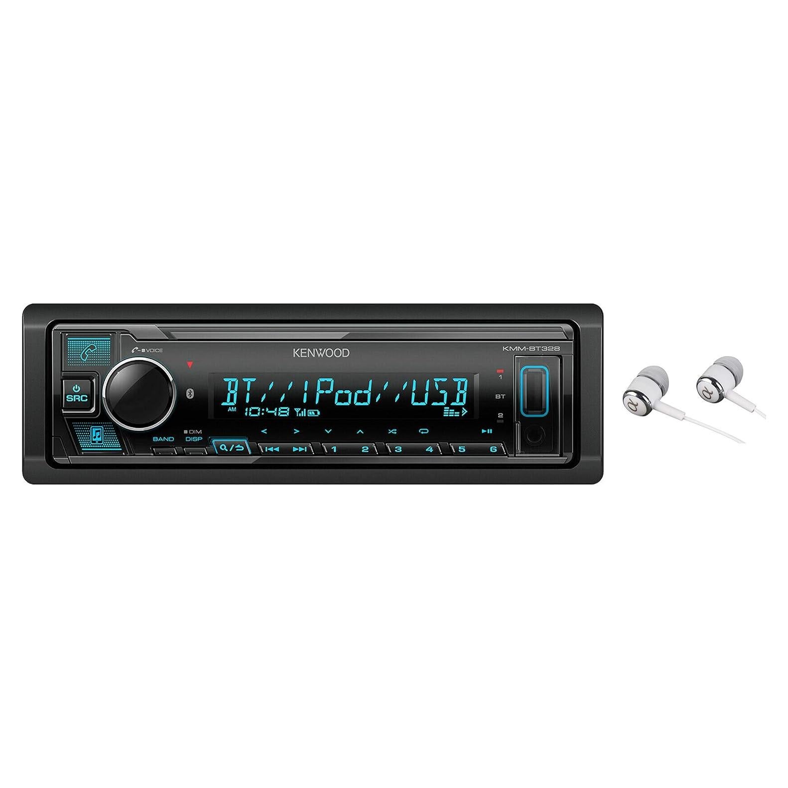 Receptor de medios digitales Kenwood KMM-BT325 Bluetooth USB