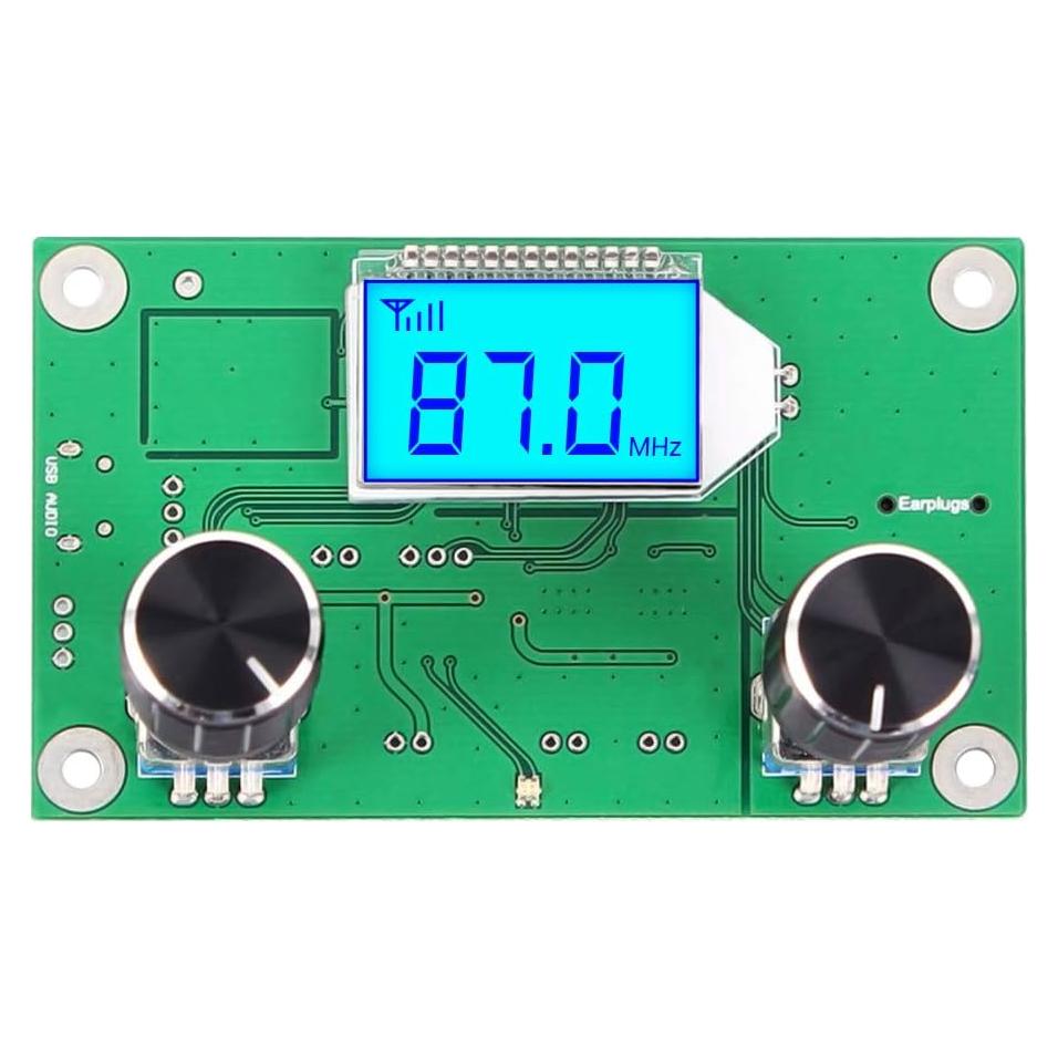Módulo Receptor FM Digital ICStation Estéreo LCD 75x45mm