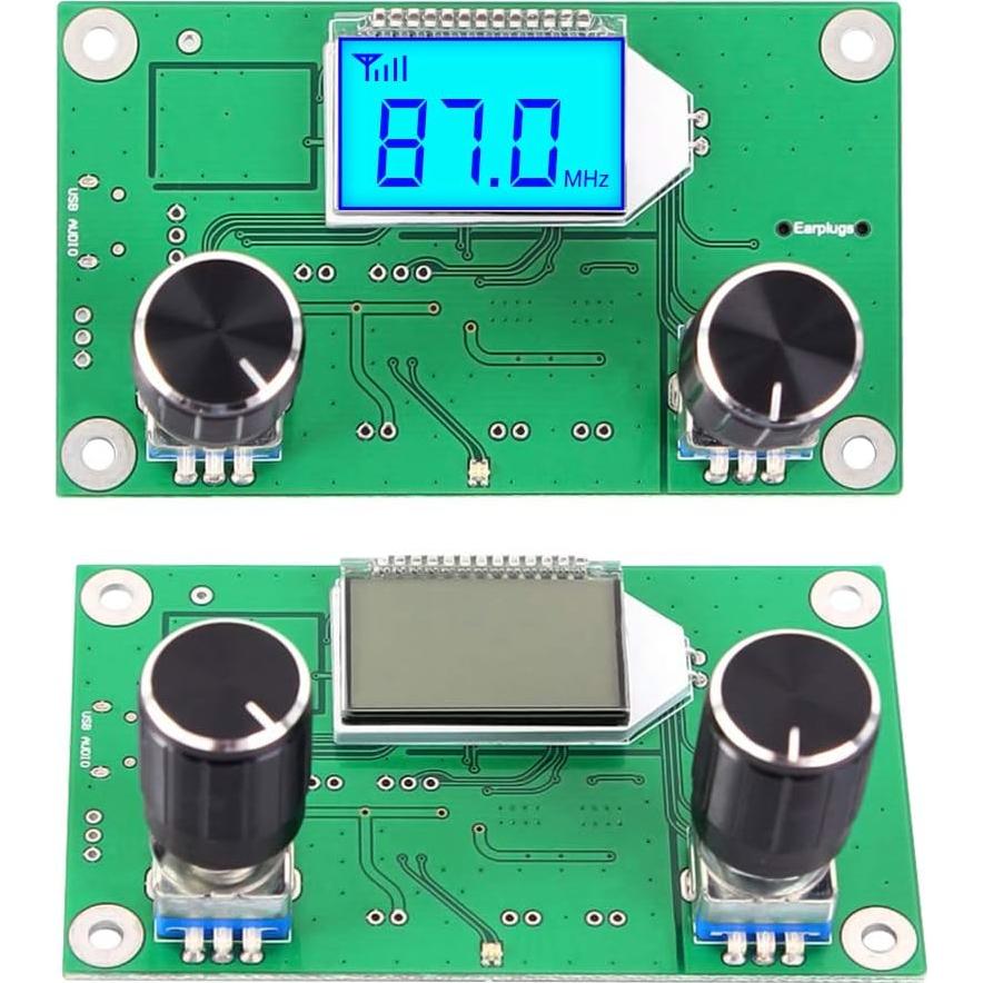 Módulo Receptor FM Digital ICStation Estéreo LCD 75x45mm