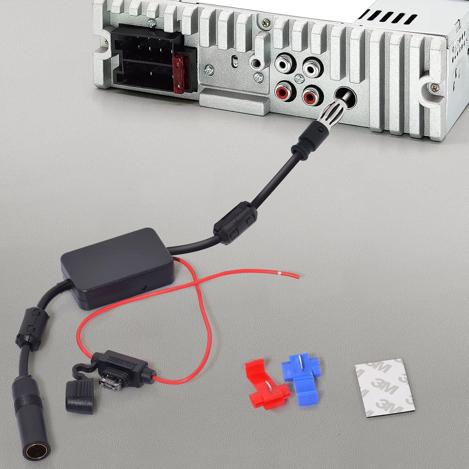 Amplificador de Señal de Antena FM Bingfu 12V para Auto