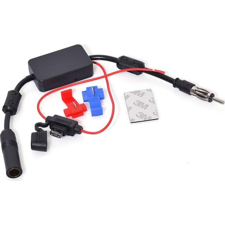 Amplificador de Señal de Antena FM Bingfu 12V para Auto