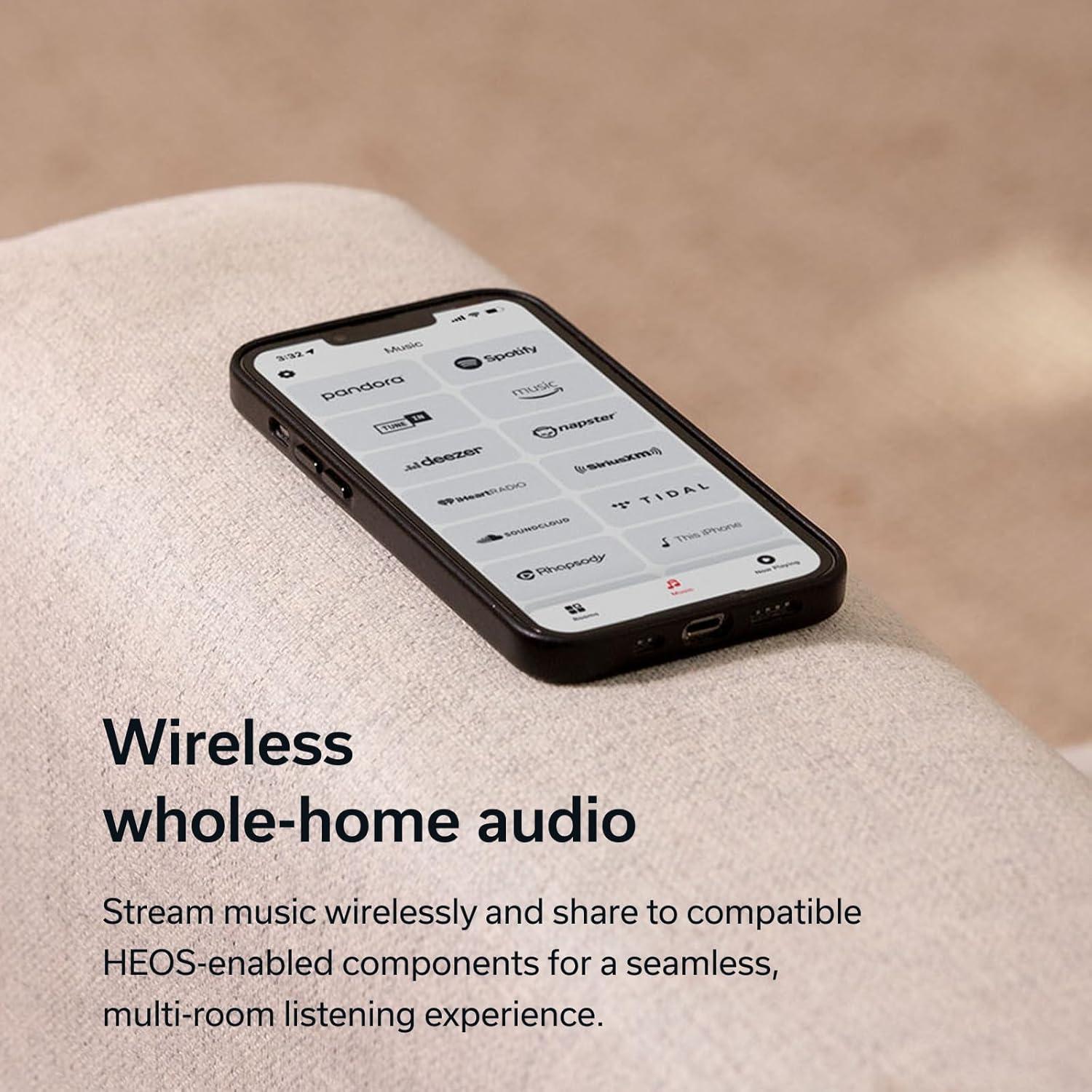 Receptor AV Denon AVR-S970H 8K 7.2 Canales 90W Negro